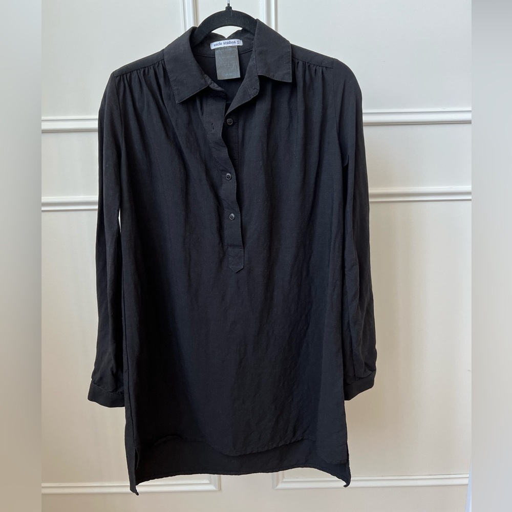 Uncle Studios black shirt dress